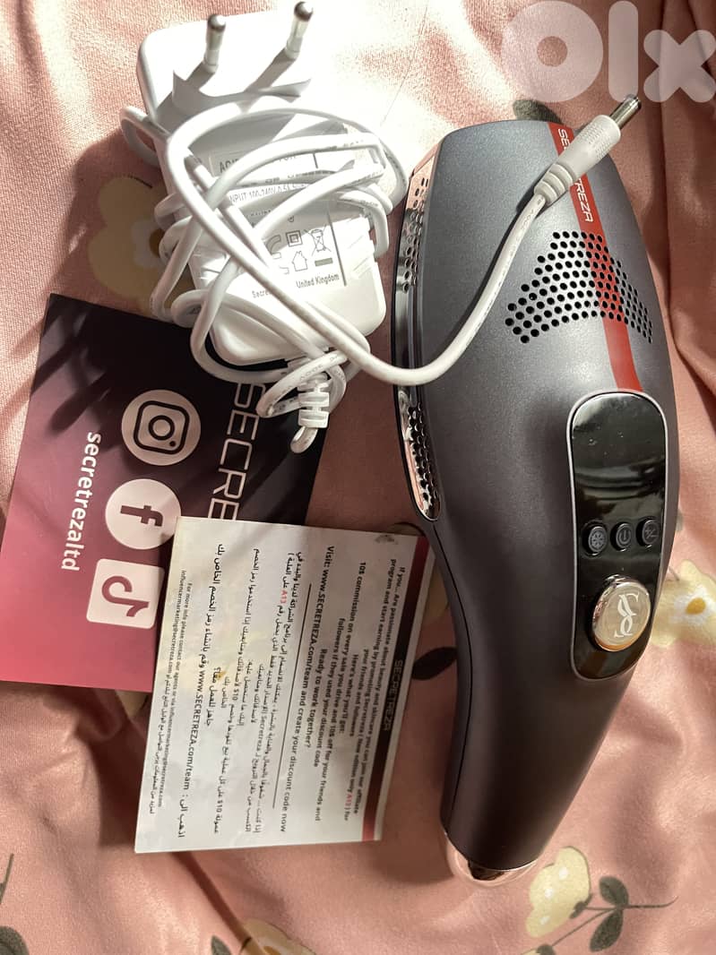 Lazer Machine Secrete Reza (hair removal) 1