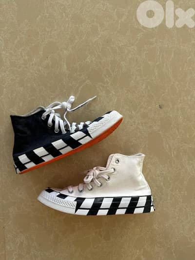 Off White Converse Chuck Taylor All Star 70 Hi