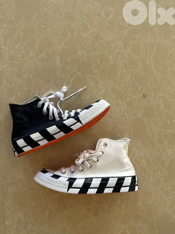 Off White Converse Chuck Taylor All Star 70 Hi 0