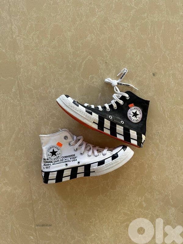 Off White Converse Chuck Taylor All Star 70 Hi 1