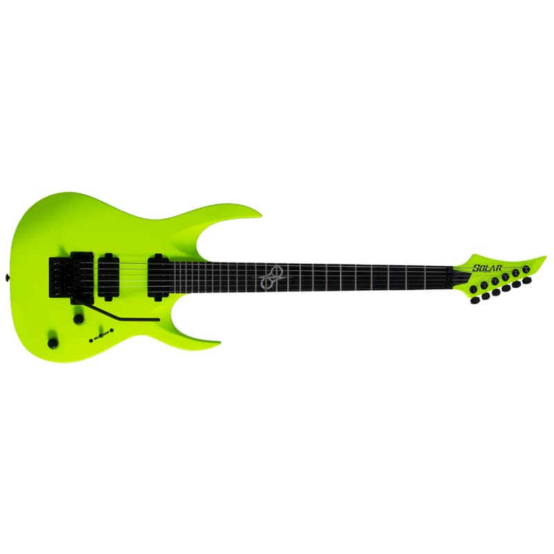 Solar Guitars A2.6FR LN – Lemon Neon Matte 0