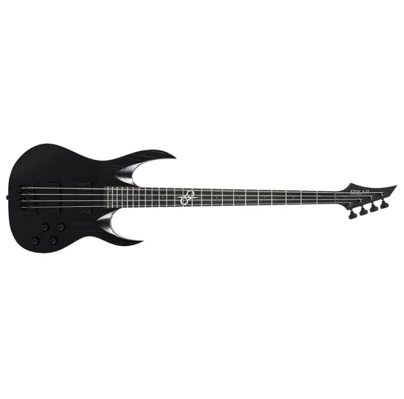 Solar Guitars AB2.4BOP SK – Black Open Pore Matte 0