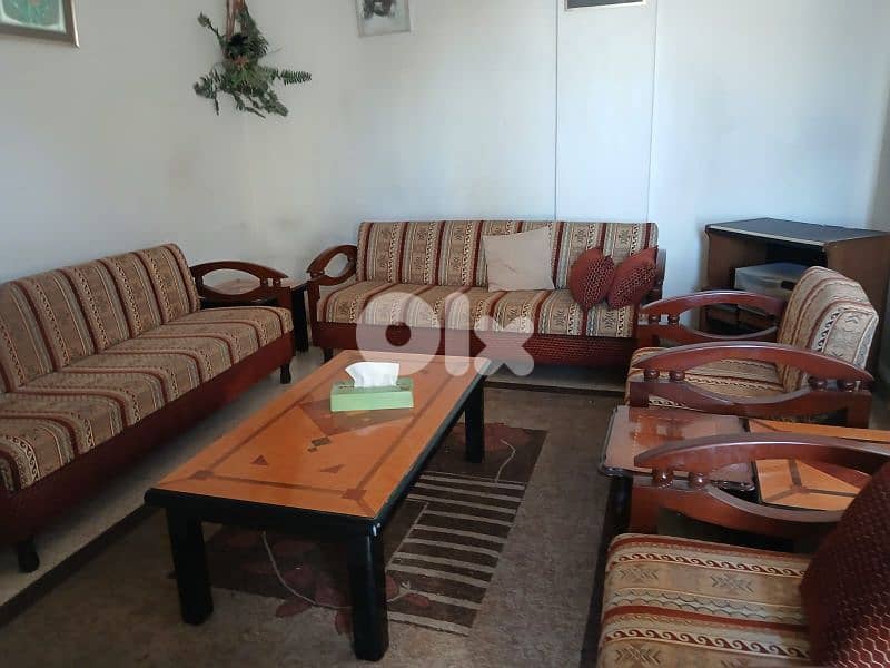 Dining table + Salon + Fridge + Living Room + Bedroom 6