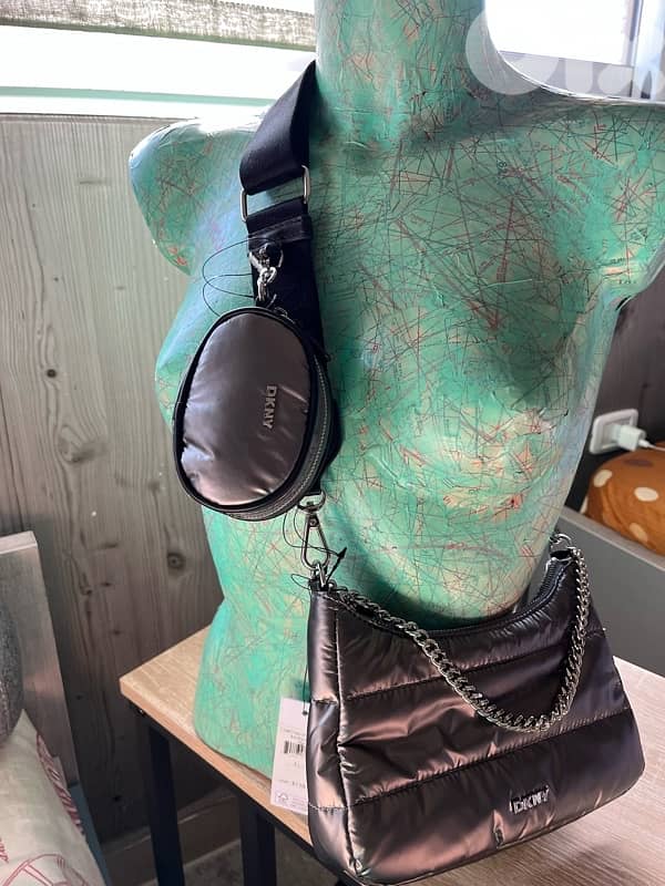 DKNY CROSSBAG WITH EXTRA POCHETTE 4