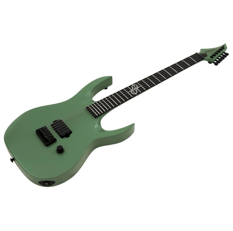 Solar Guitars A2.6AG – Army Green Matte 2