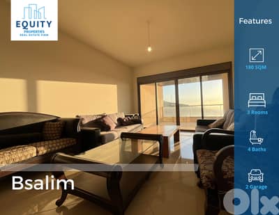 Furnished 180 SQM Apartment For Rent In Bsalim شقة للإيجار #RH221550