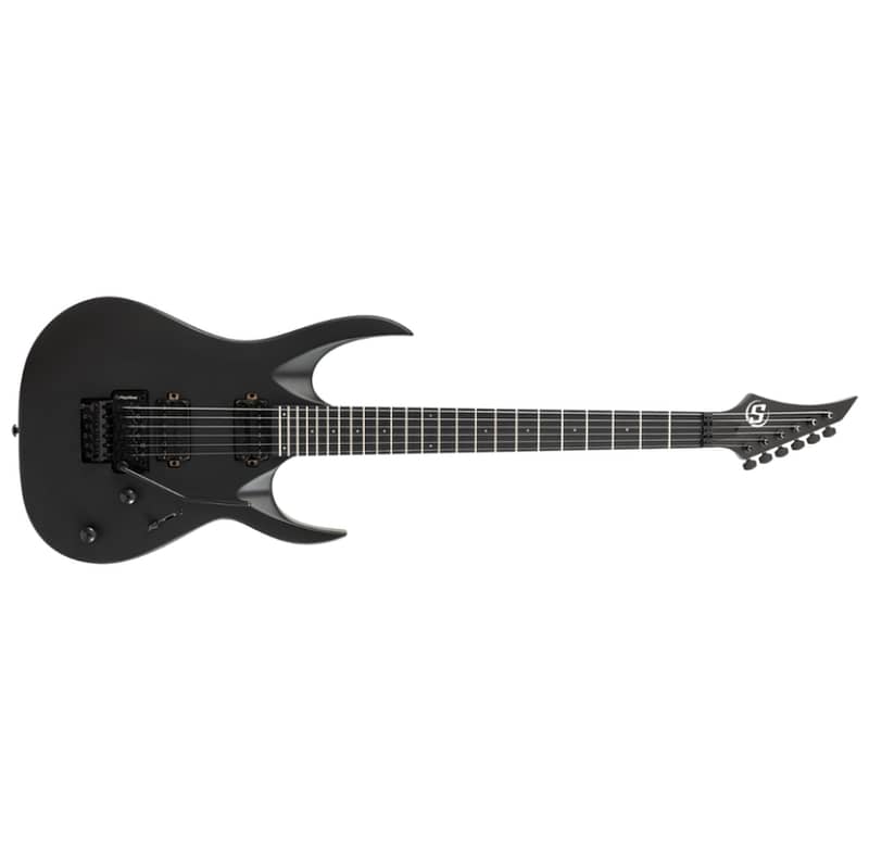 S by Solar AB4.6FRC Electric Guitar – Carbon Black Matte 0