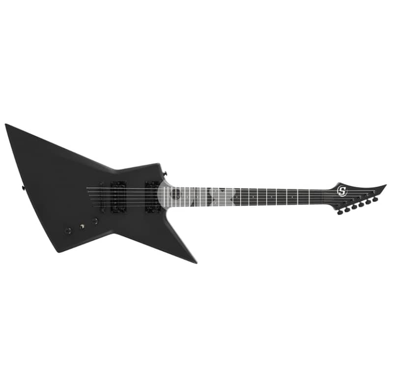 S by Solar EB4.6C Electric Guitar – Carbon Black Matte 0