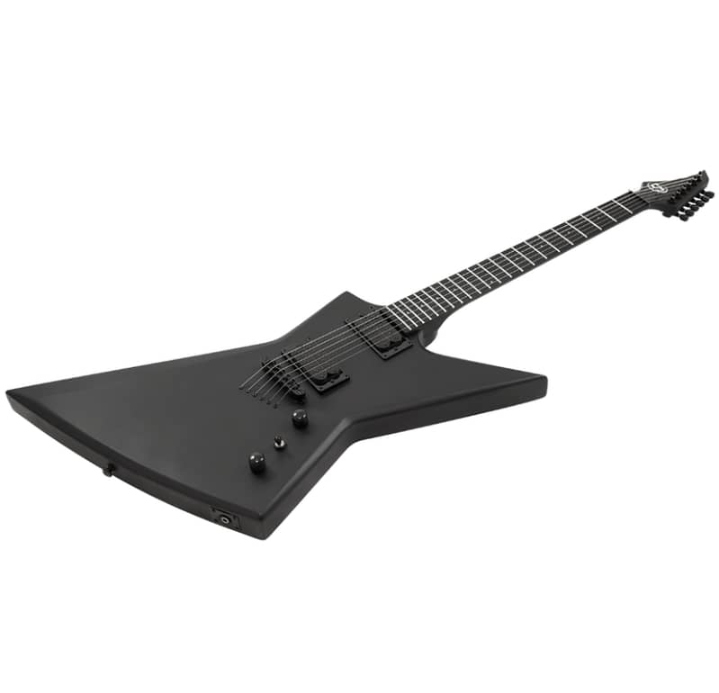S by Solar EB4.6C Electric Guitar – Carbon Black Matte 2