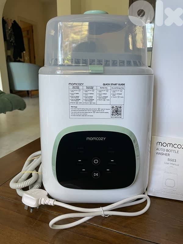 Momcozy Kleanpal Pro 3-in-1 Bottle Washer, Dryer, and Sterilizer 1