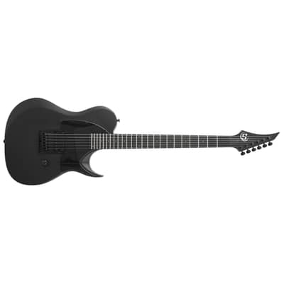 S by Solar TB4.61C Electric Guitar – Single Pickup – Carbon Black Matt