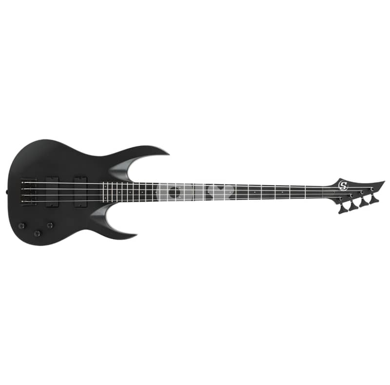 S by Solar AB4.4C Bass Guitar – Carbon Black 0