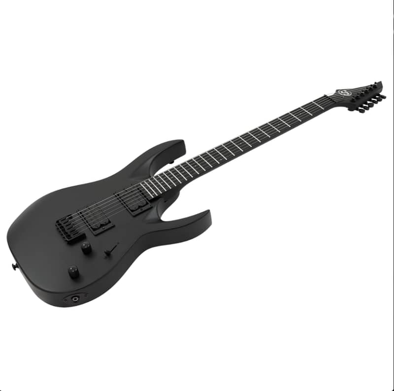 S by Solar AB4.6C Electric Guitar – Carbon Black Matte 1