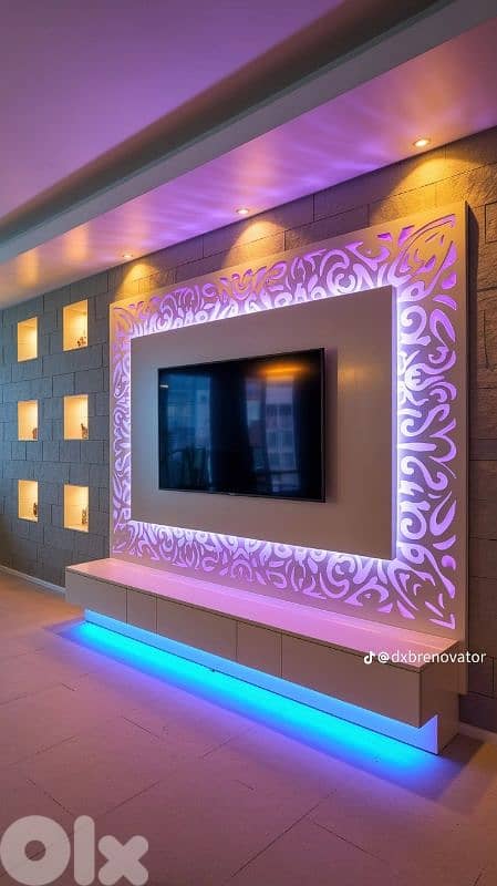 معلم دهان وديكورات وعزل 0