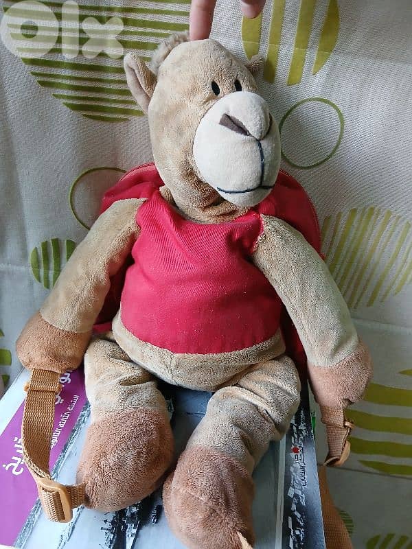 lion teddy and camil mini bag 1