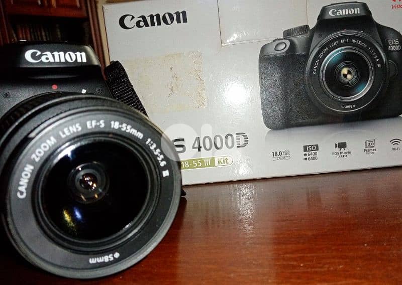 Camera Canon eos4000D+KiT 2