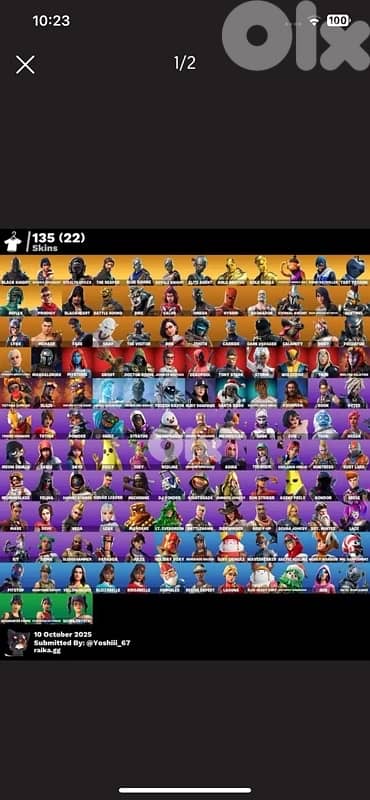 fortnite account black knigt 2