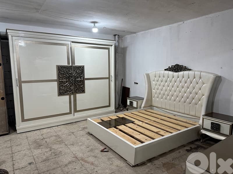 ‏غرفة نوم مصرية بعد شبه جديد كله خشب زين 5