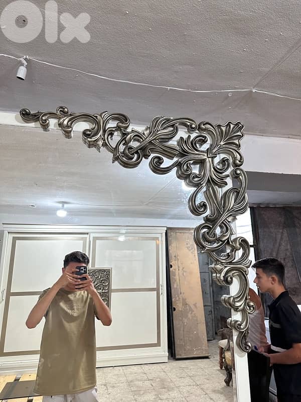 ‏غرفة نوم مصرية بعد شبه جديد كله خشب زين 8