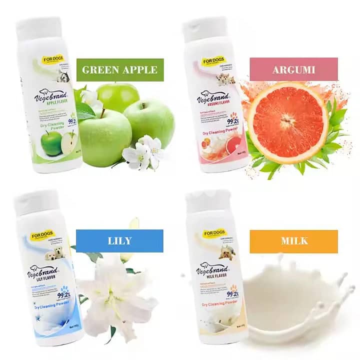 Vegebrand Dry Cleaning Powder for Dog 1