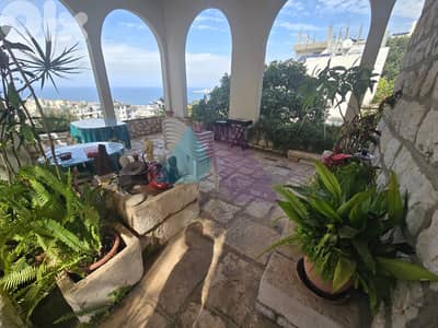 630m2 Traditional Lebanese House+terraces+sea view 4sale in Keserwan