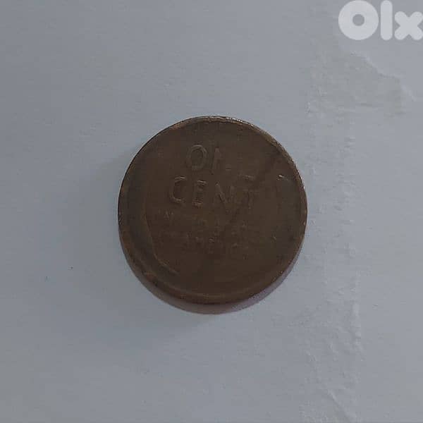 USA  Lincolin Wheat cent coin year 1920 1