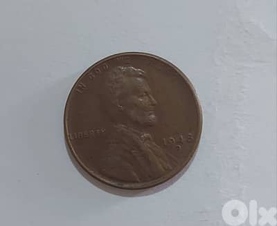 USA  Lincolin Wheat cent coin year 1948 D