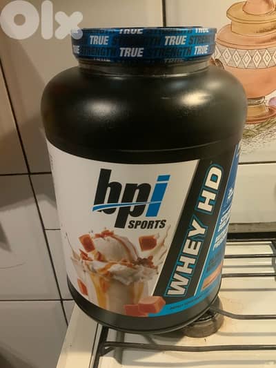 BPI whey protein sealed  vanilla&caramel