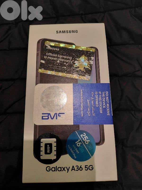 A36 samsung open box 256 16 gb 0