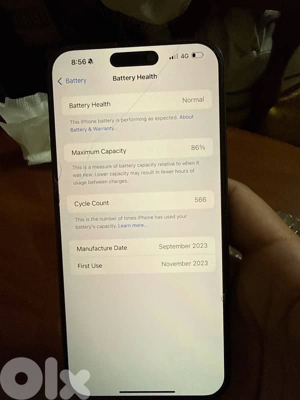 iphone 15 pro max used like new 2