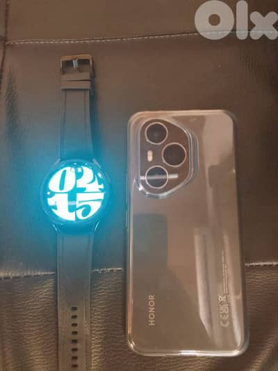 honor 400 pro +samsung whatch 6 classic 47mm