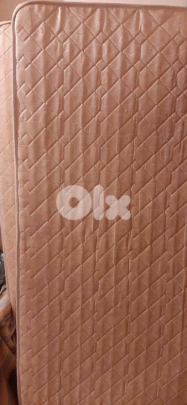 2 single beds × 100cm with mattresses 1