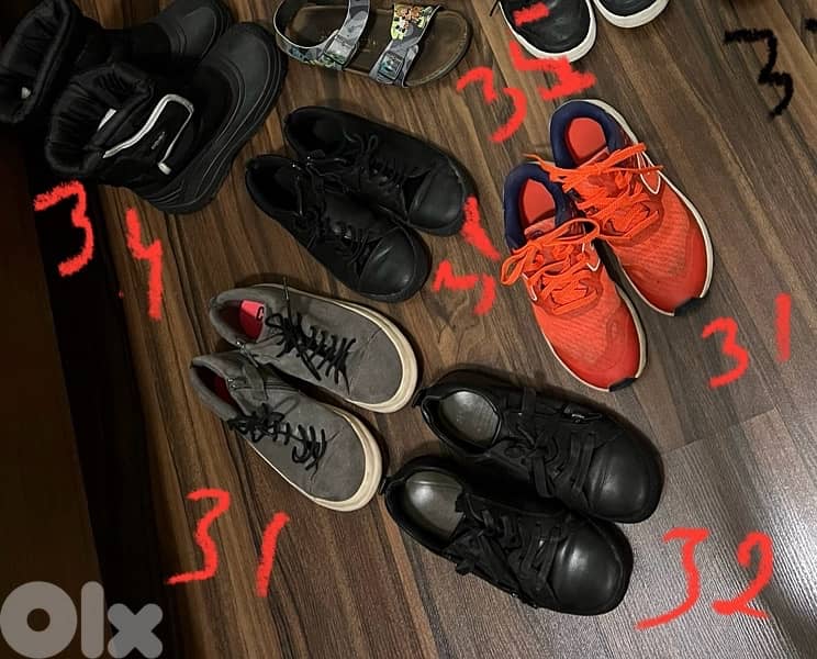 shoes size 31-32-33 0