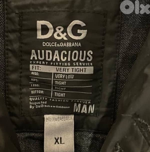 new jacket D&G original 2