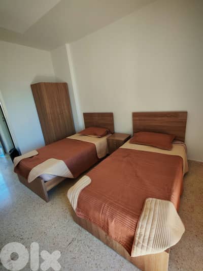 Bedroom, double beds