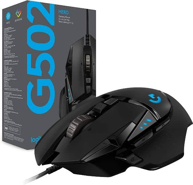 LOGITECH MOUSE GAMING g502 0