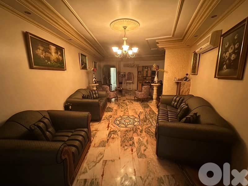 135m One Bedroom+Parking Qoreitem Pain Dor vs Sakieh Beirut 0