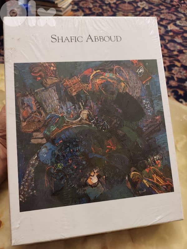 shafic abboud,book,editions clea,big format with hard cover 1