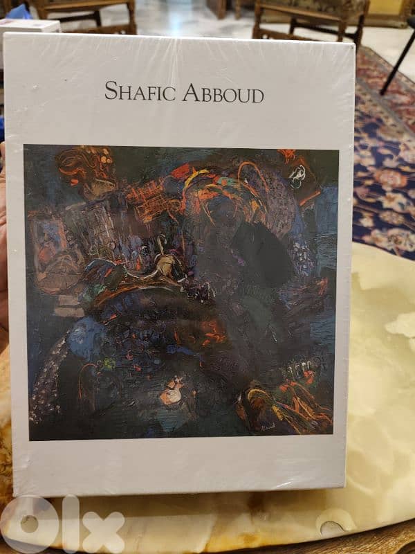 shafic abboud,book,editions clea,big format with hard cover 6