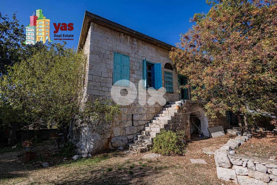 Ajaltoun 200m2 Traditional House  | 1800m2 Land | Private Street | GA 7