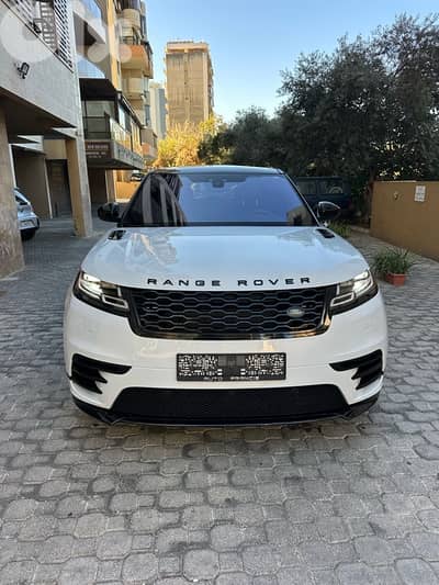Range Rover Velar V6 P 380 R-Dynamic 2018 white on black-clean carfax