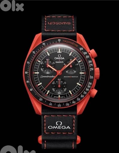 Omega X Swatch Moonswatch Mission On Earth "LAVA"