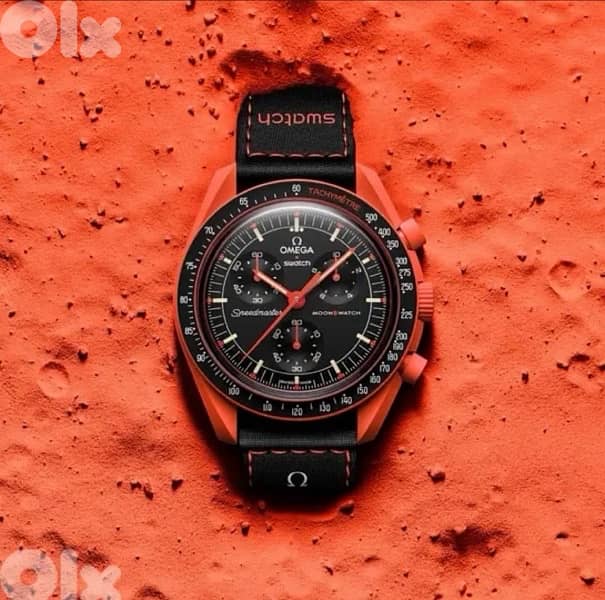 Omega X Swatch Moonswatch Mission On Earth "LAVA" 2
