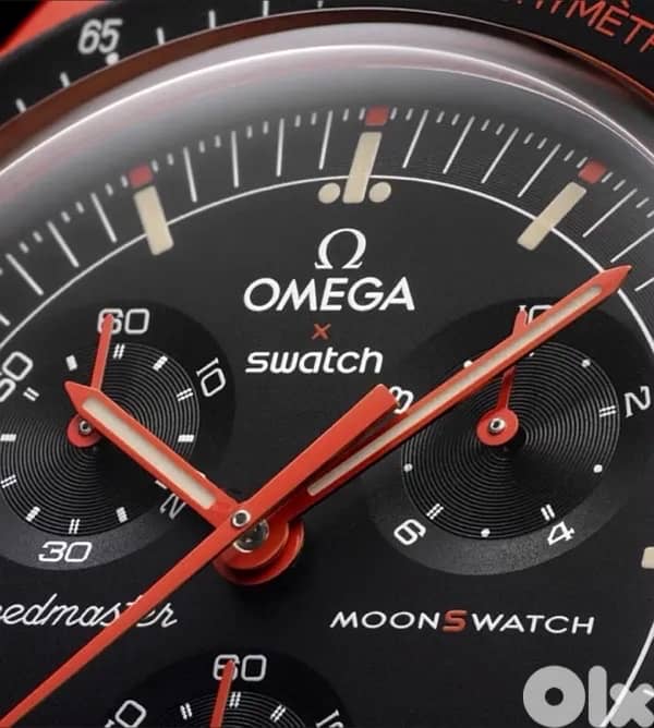 Omega X Swatch Moonswatch Mission On Earth "LAVA" 3