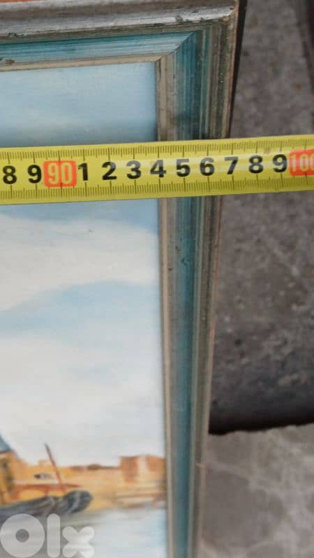 لوحة رسم زيتي لبنانية 12