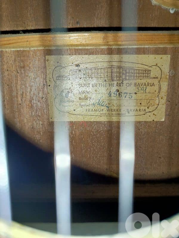 Framus 1962 - Acoustic Guitar 1