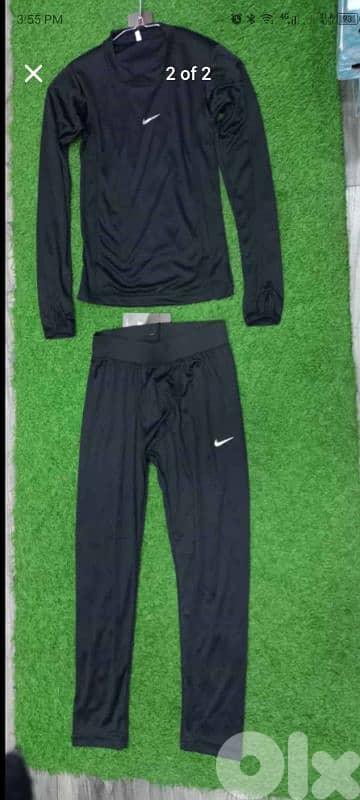 ثياب للفوتبول بينلبسو تحت ثياب فوتبول بنطالون وقميص كم طويل 0