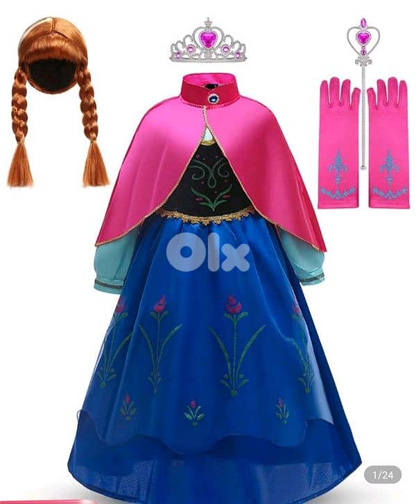 Halloween Anna frozen costume new 0