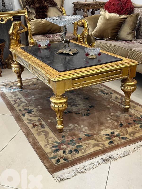 Chinese Aubusson Rug 1Soft Thick Wool Pile,Floral, Vintage 1960s 11