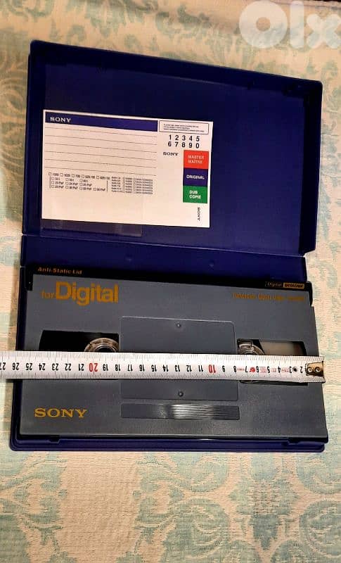 Vintage Digital Betamax, Betamax, VHS Cassette Tapes 3